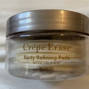Crepe Erase 24 Body Refining Pads with Trufirm New Sealed